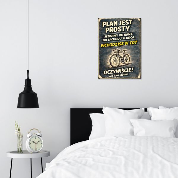 plan jest prosty rower