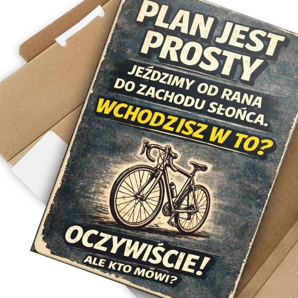 plan jest prosty rower