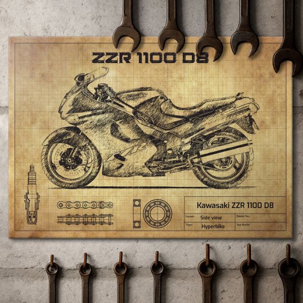 Kawasaki ZZR 1100 D8