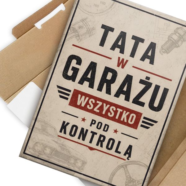 tata w garażu