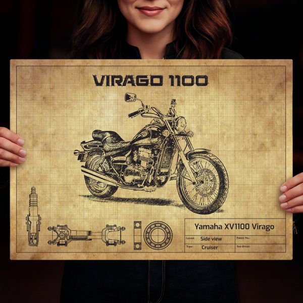 Yamaha XV1100 Virago