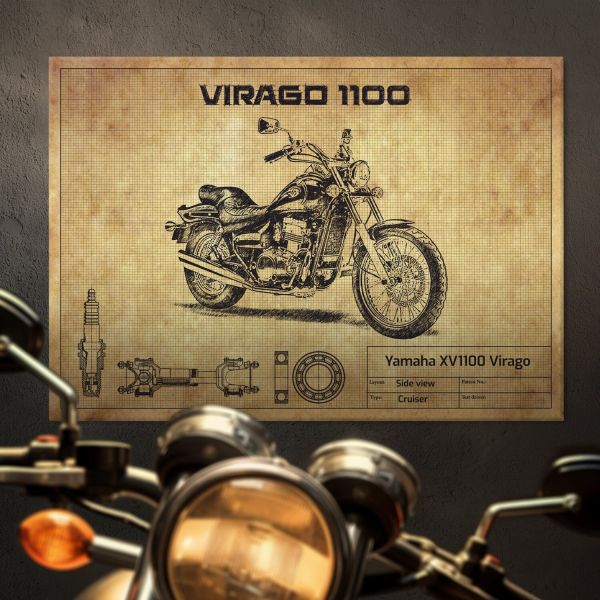 Yamaha XV1100 Virago