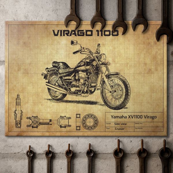 Yamaha XV1100 Virago