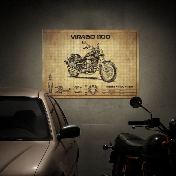 Yamaha XV1100 Virago