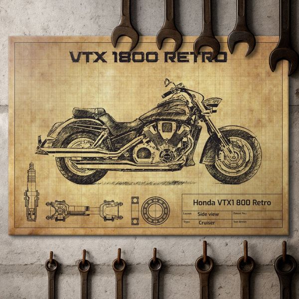 Honda VTX 1800 Retro