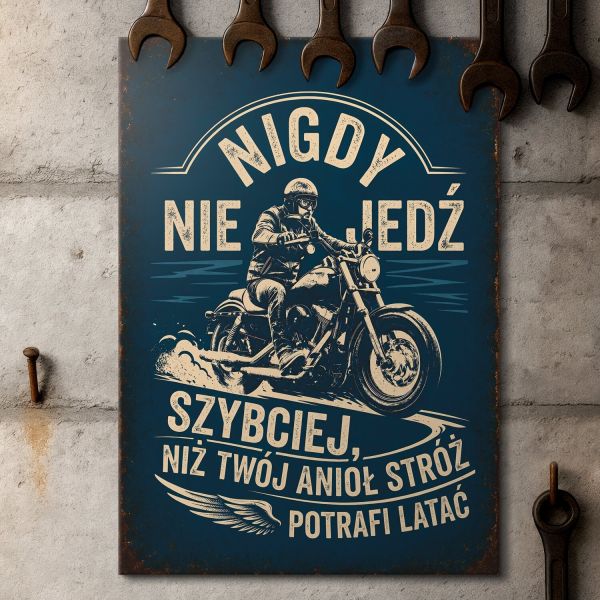 nigdy nie jedź szybciej niż anioł