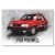 FSO POLONEZ czerwony
