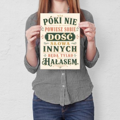 Słowa innych będą tylko hałasem