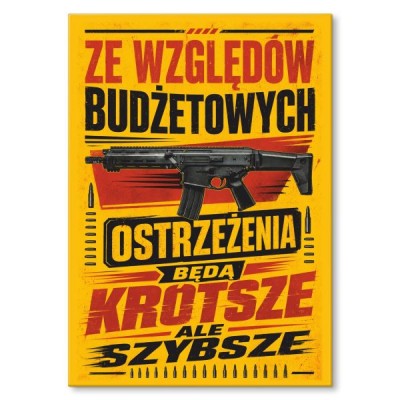 Ostrzeżenia będą krótsze ale szybsze