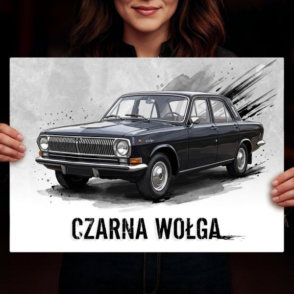 Czarna Wołga GAZ-24