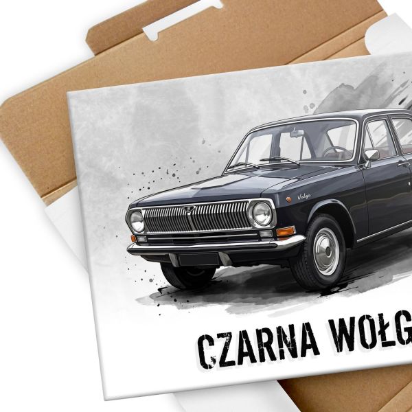 Czarna Wołga GAZ-24
