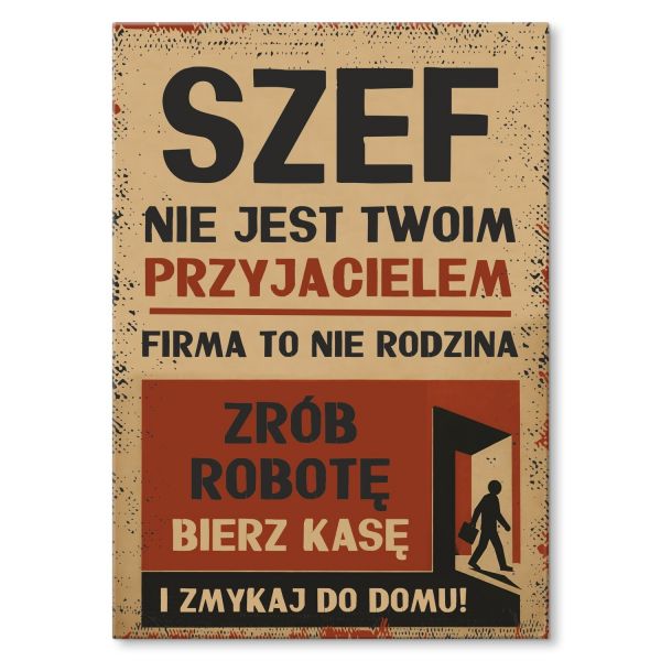 szef przyjacielem