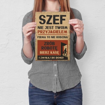 szef przyjacielem