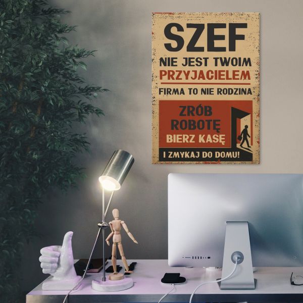szef przyjacielem