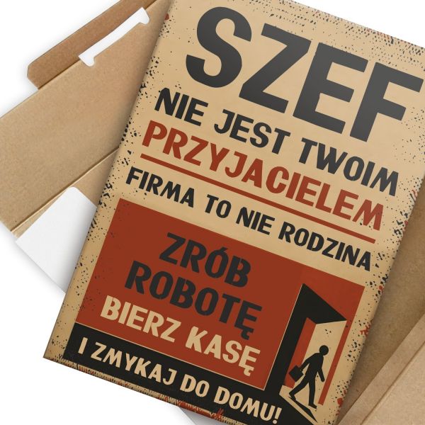szef przyjacielem
