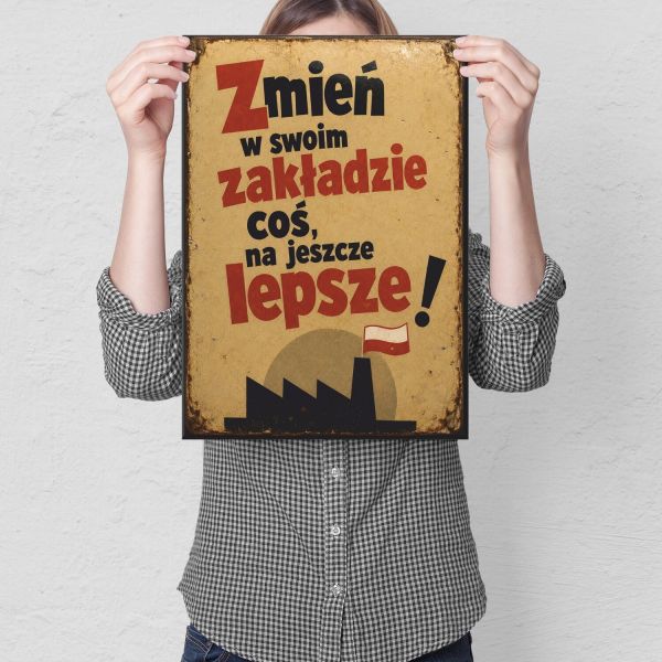 zmień w zakładzie coś