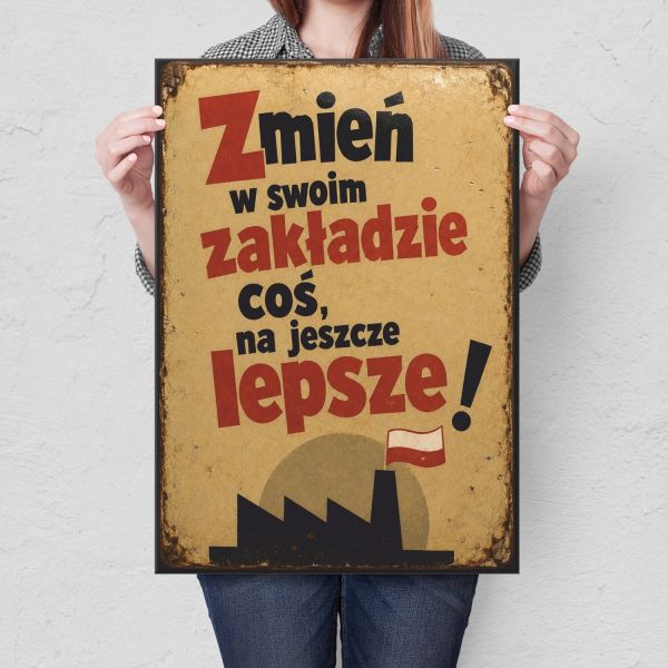 zmień w zakładzie coś