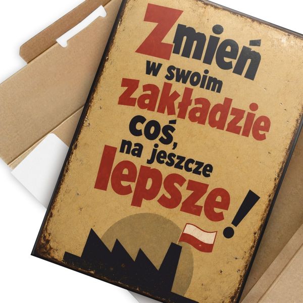zmień w zakładzie coś