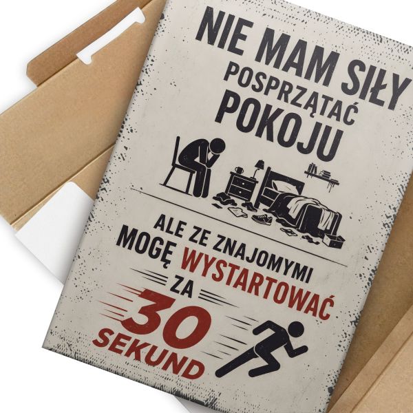 Nie mam siły posprzątać pokoju