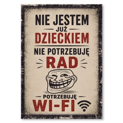 Nie jestem już dzieckiem WIFI