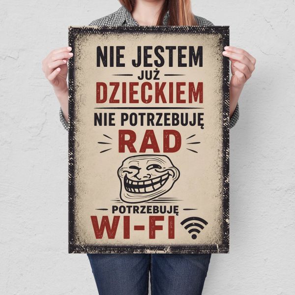 Nie jestem już dzieckiem WIFI