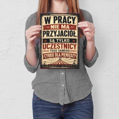 W pracy nie ma przyjaciół
