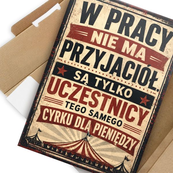 W pracy nie ma przyjaciół