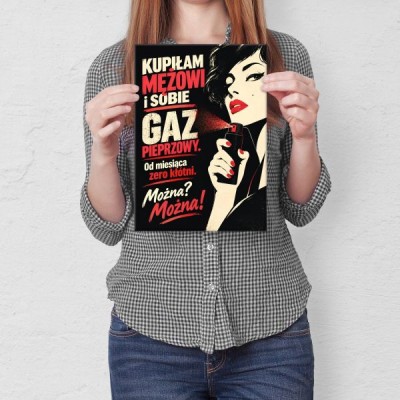 Kupiłam gaz pieprzowy