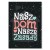 Plakat metalowy Nasz dom nasze zasady Prezent