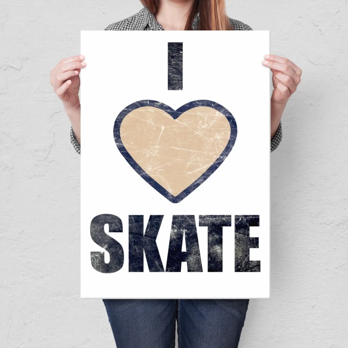 Plakat metalowy Deskorolka skate Prezent
