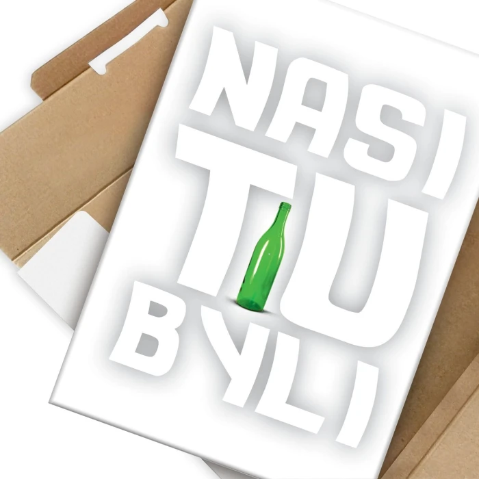 Plakat metalowy Nasi tu byli Seksmisja Prezent