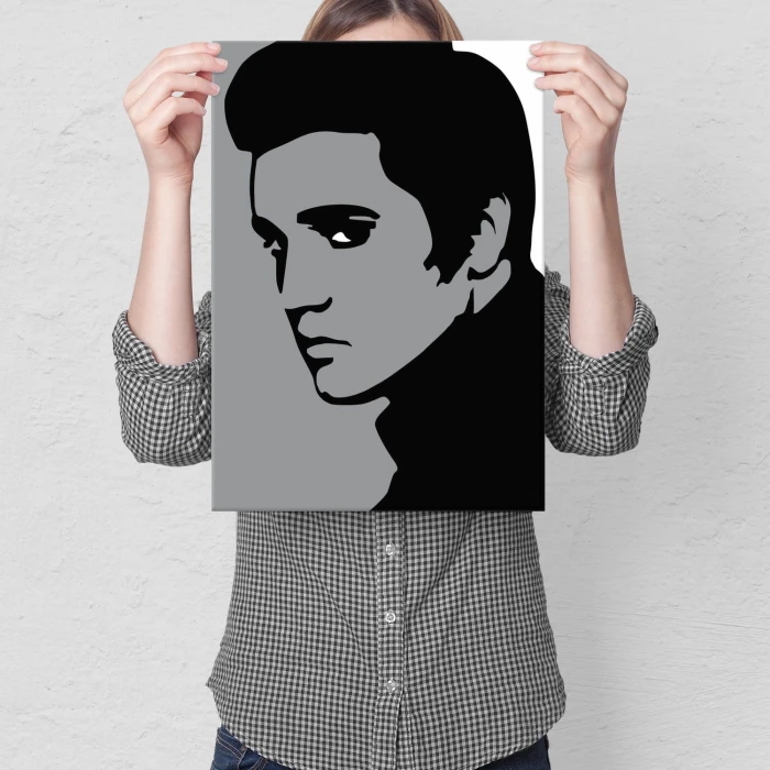 Plakat metalowy Elvis Presley Prezent
