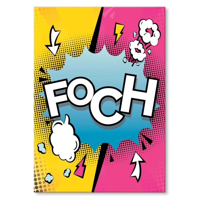 Plakat metalowy Foch Prezent