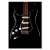Plakat metalowy Gitara Prezent