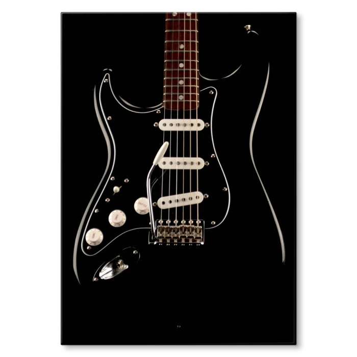 Plakat metalowy Gitara Prezent