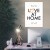 Plakat metalowy Love at home Prezent