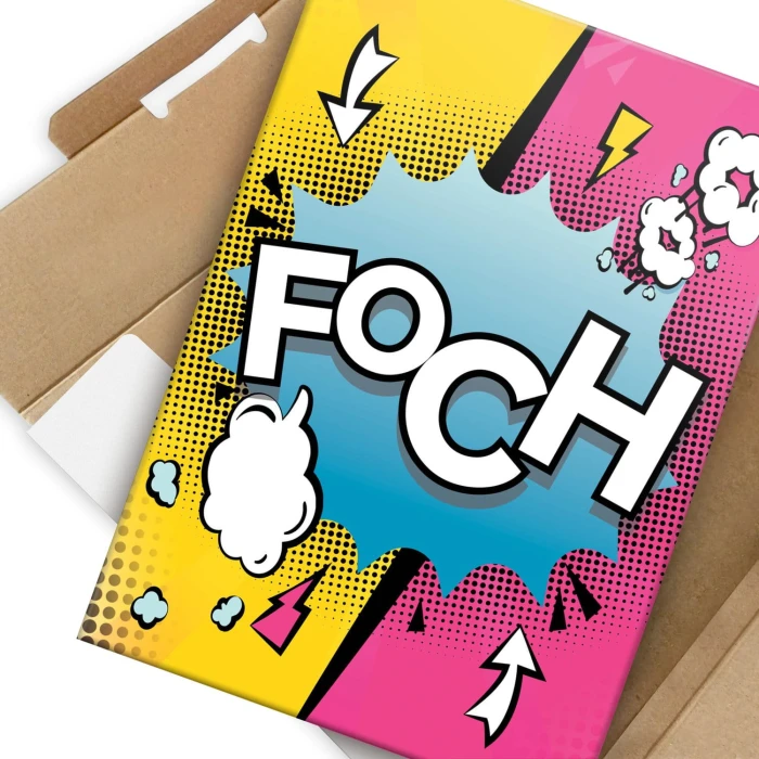 Plakat metalowy Foch Prezent