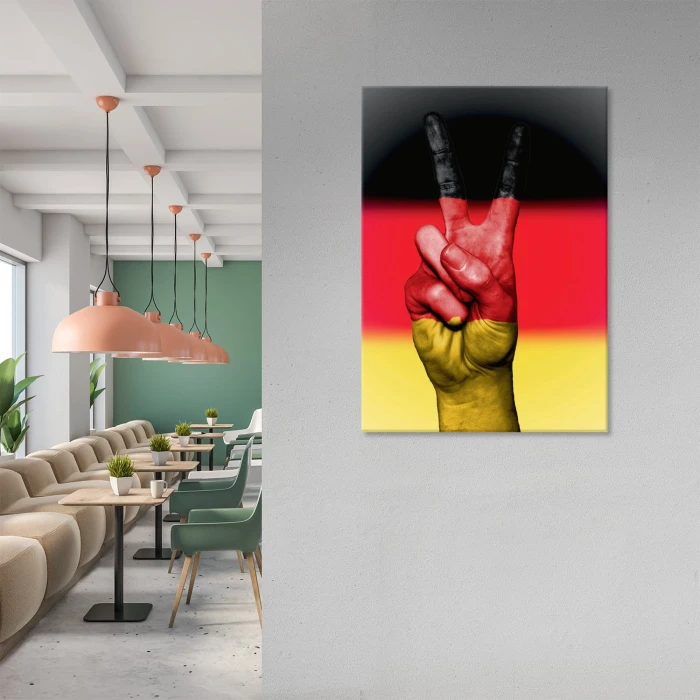 Plakat metalowy Germany Niemcy Prezent