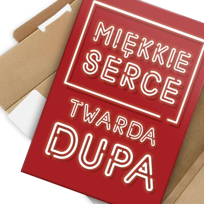 Plakat metalowy Miękkie serce Prezent