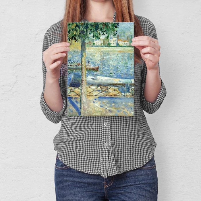 Plakat metalowy Edvard Munch Saint-Cloud Prezent