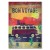 Plakat metalowy Bon voyage caravan