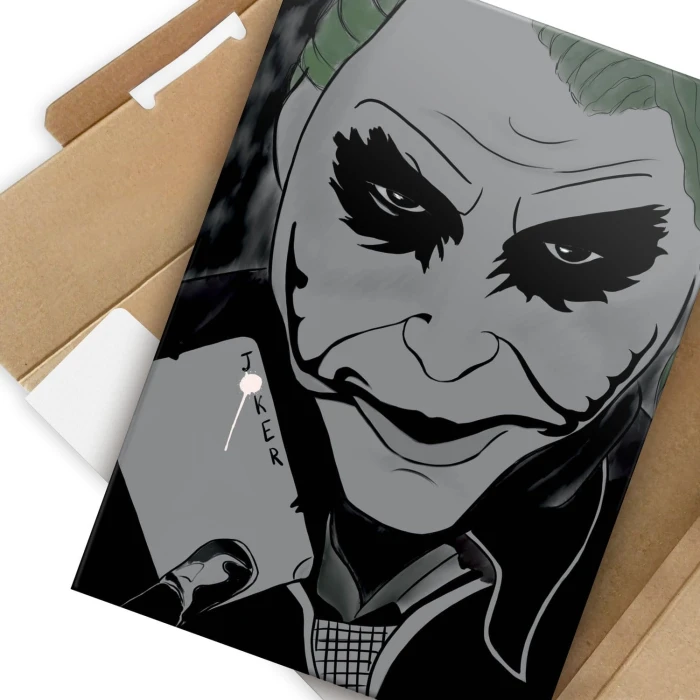 Plakat metalowy Masked man Prezent
