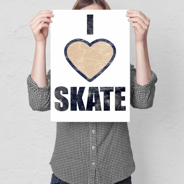 Plakat metalowy Deskorolka skate Prezent