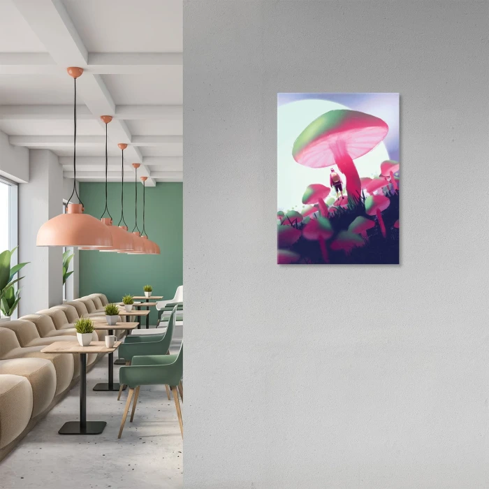 Plakat metalowy Magiczny ogród Prezent