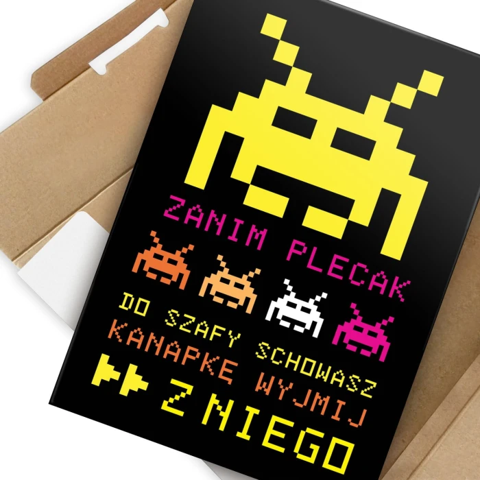 Plakat metalowy Dobra rada Prezent