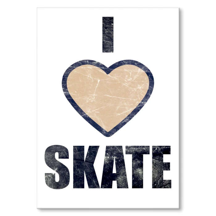 Plakat metalowy Deskorolka skate Prezent