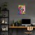 Plakat metalowy Barwny lew Prezent