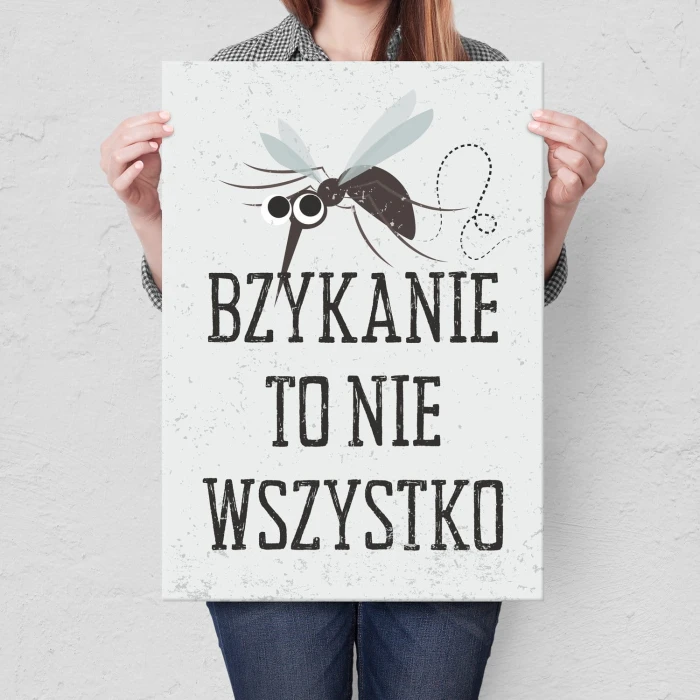 Plakat metalowy Bzykanie to nie wszystko Prezent