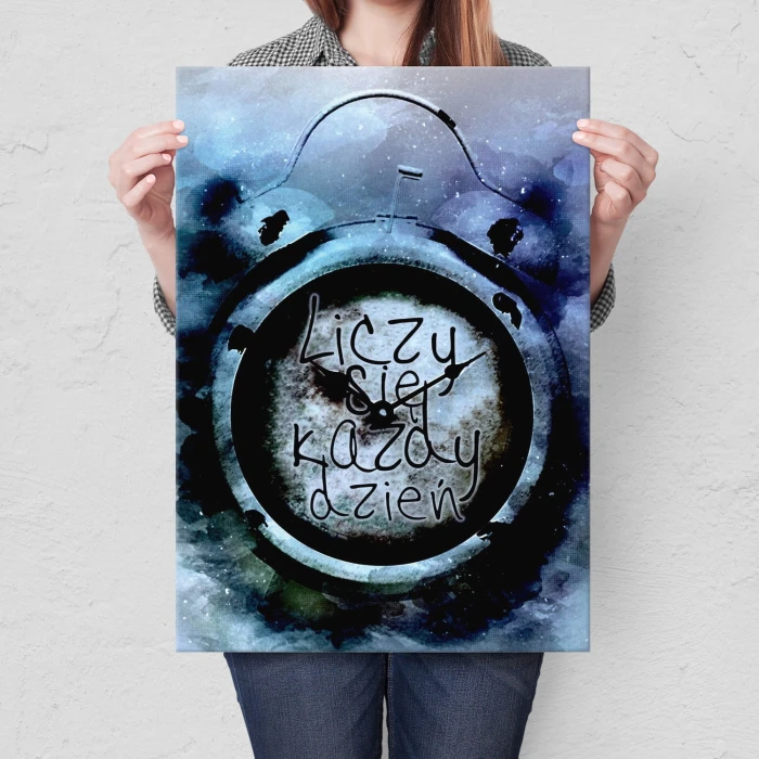 Plakat metalowy każdy dzień vintage Prezent