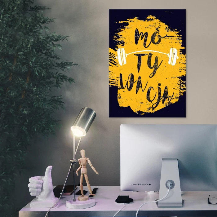 Plakat metalowy Motywacja Prezent